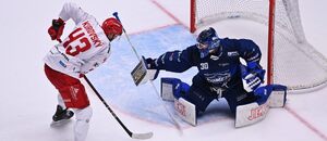 Fotka z prvního vzájemného utkání mezi Kometou a Třincem v aktuální sezoně