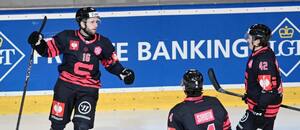 Mārtiņš Dzierkals (č. 16) je nejproduktivnějším hráčem Sparty v Lize mistrů