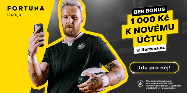 Získejte zde Fortuna bonus zdarma za registraci online
