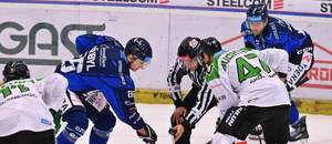 Momentka z minulého utkání Vítkovice vs. Mladá Boleslav v hokejové Tipsport extraliza