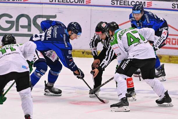 Momentka z&nbsp;minulého utkání Vítkovice vs. Mladá Boleslav v&nbsp;hokejové Tipsport extraliza