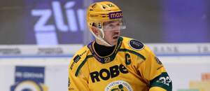 Vsetínský útočník Vít Jonák v akci