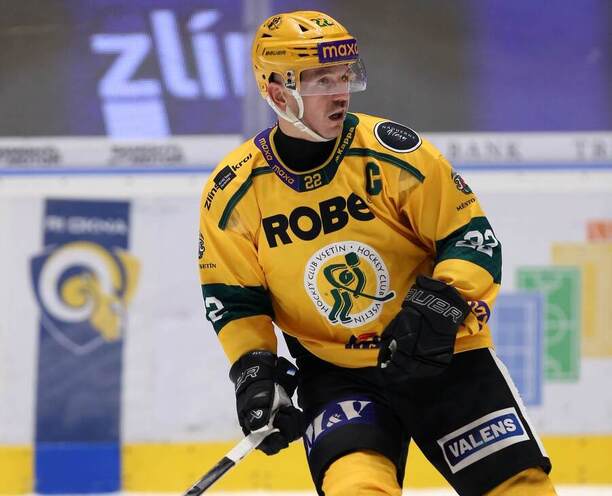 Vsetínský útočník Vít Jonák v&nbsp;akci