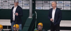 Vsetínští trenéři Ondřej Němec s Michalem Brošem