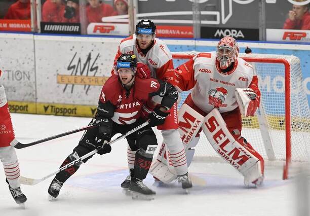 Hokejový zápas Sparta vs. Olomouc v&nbsp;sezóně Tipsport ELH 2025-26