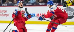 Eduard Šalé (vlevo) zařídil zkraje roku Česku bronz na MS U20