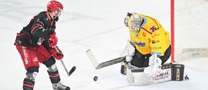 Radovan Pavlík z Hradce Králové zakončuje