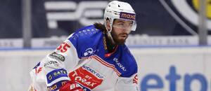 Záběr na porubského obránce Radka Jeřábka