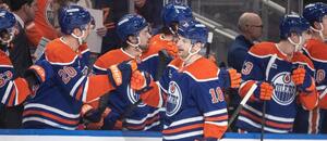 Zach Hyman, útočník Edmontonu, vstřelil 6 gólů za 5 zápasů