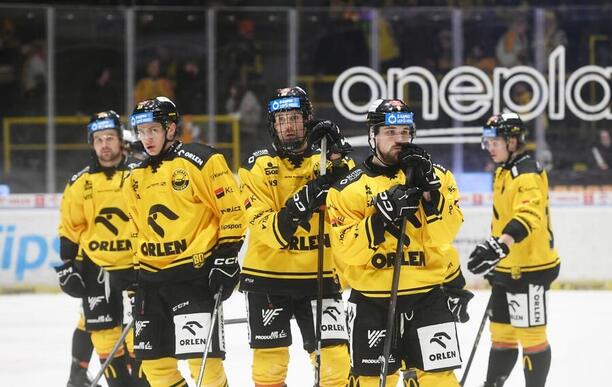 Zklamaní hokejisté Litvínova po prohře s Hradcem Králové