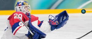 Česká brankářka Klára Peslarová