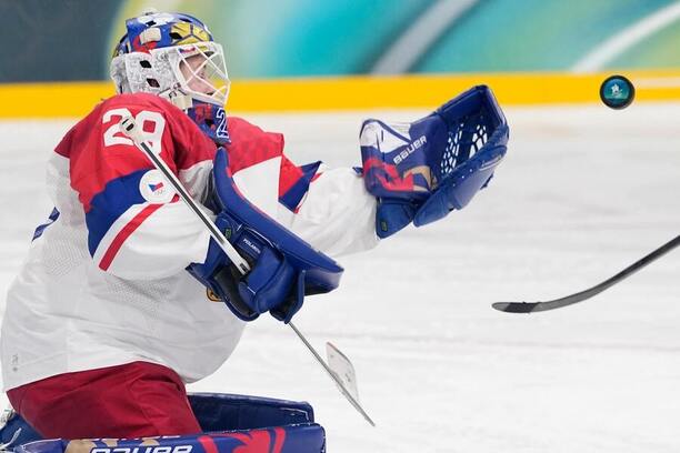 Česká brankářka Klára Peslarová