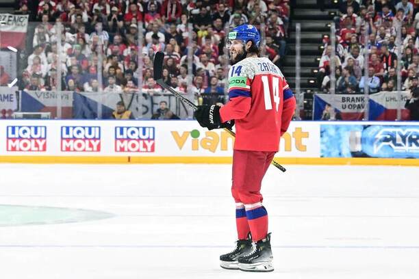 Útočník Pavel Zacha nebude reprezentovat Česko na ZOH 2026