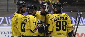 Hokejisté Baníku Sokolov v utkání Maxa ligy ve Zlíně