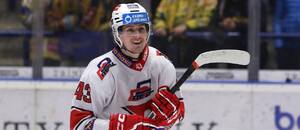 Radost z gólu obránce Antonína Lučana, který obléká dres pardubické rezervy