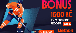 Dnešní BETANO promo kód je