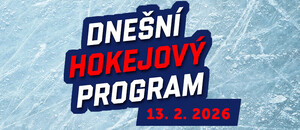 Dnešní program hokejových zápasů 