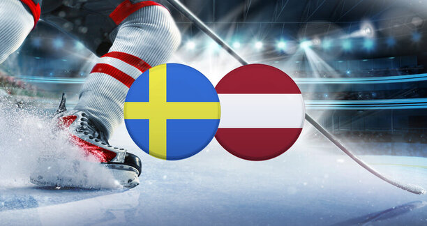 Zápas Švédsko - Lotyšsko na ZOH 2026