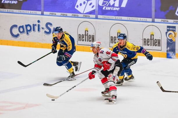 Fotka ze vzájemného zápasu Pardubice B vs. Zlín