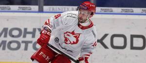 Útočník Vojtěch Střondala v dresu Frýdku-Místku