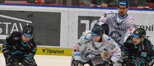 Souboj Vítkovic a Karlových Varů v předkole play-off TELH 2025/2026