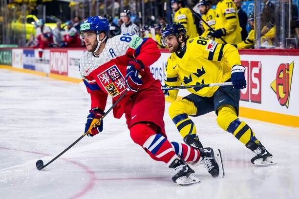 Hokejoví útočníci David Pastrňák a William Nylander by měli patřit k hvězdám Světového poháru 2028