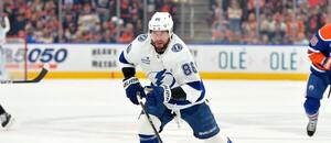 Hvězdou 24. týdne NHL je útočník Nikita Kucherov z Tampy