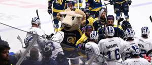 Potyčka mezi hráči Zlína a Kolína ve čtvrtém semifinále