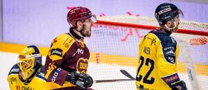 Marcel Štefančík slaví gól v 1. finále Maxa ligy 2026. Dnes Dukla Jihlava a Berani Zlín hrají odvetu.