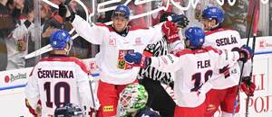 Česká reprezentace na Švýcarských hokejových hrách