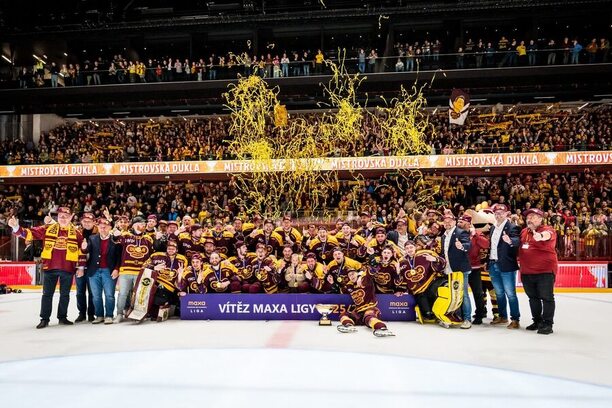 Mistrem Maxa ligy 2026 se stává tým HC Dukla Jihlava