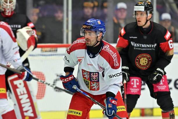 Jakub Flek se v&nbsp;prvním zápase proti Německu trefil dvakrát