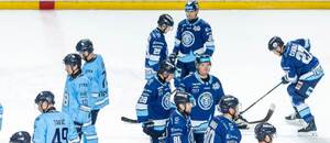 Snímek pořízený před startem 2. finálového zápasu HK Nitra vs. Slovan Bratislava