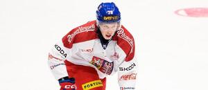 Obránce Tomáš Galvas v dresu české reprezentace