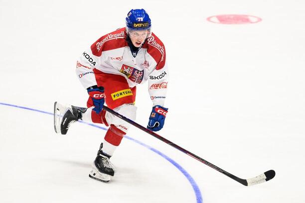 Obránce Tomáš Galvas v&nbsp;dresu české reprezentace