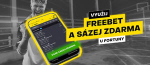 Freebet lze získat i u Fortuny a to až v hodnotě 500 Kč