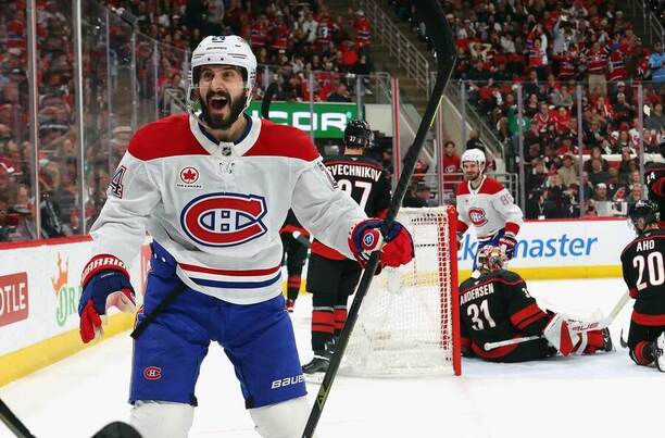 Centr Montrealu Phillip Danault byl nejproduktivnějším hráčem NHL ve 33. týdnu sezony 2025/26