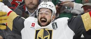 Tomáš Hertl zařídil vítězným gólem Vegas první bod