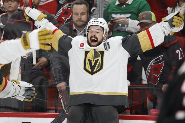 Tomáš Hertl zařídil vítězným gólem Vegas první bod
