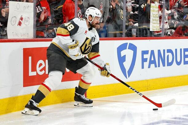 Tomáš Hertl v&nbsp;dresu Vegas Golden Knights