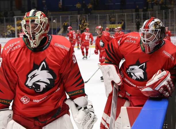 Gólmani Frýdku-Místku před startem zápasu proti Zlínu