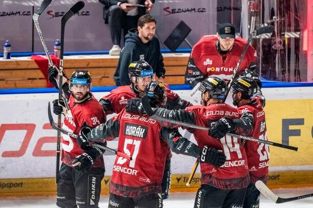 Hráči hokejové Sparty