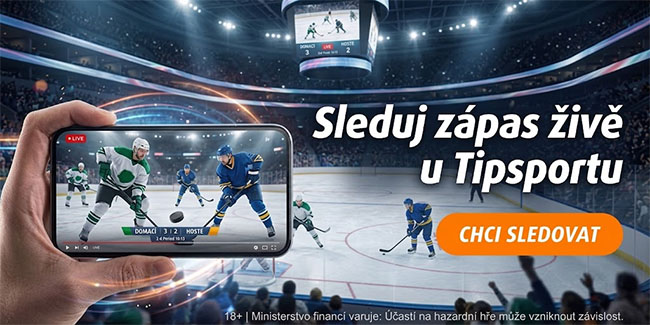 Sleduj zápas živě u Tipsportu Sleduj zápas živě u Tipsportu