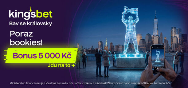 Poraz bookies: promo akce u&nbsp;Kingsbetu o&nbsp;cash bonus až 5&nbsp;000&nbsp;Kč
