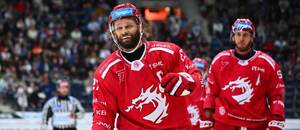 Kapitán Třince Martin Růžička se raduje z gólu v nedělním extraligovém zápase proti Liberci