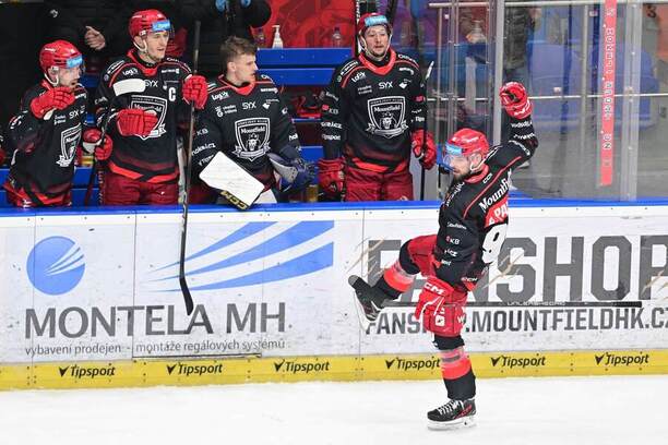 Hradec Králové přivítá na domácím ledě pražskou Spartu