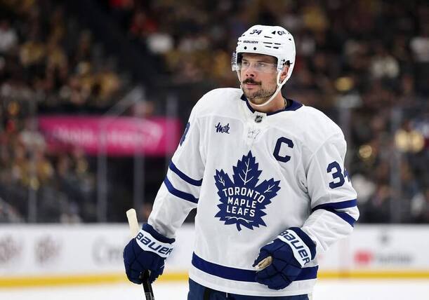 Kapitán Toronta Auston Matthews byl hvězdou druhého hracího týdne NHL 2026/27