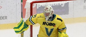 Vsetínký brankář Miroslav Svoboda, fotka ze zápasu proti Zlínu